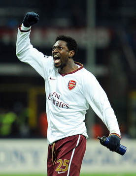 Adebayor, jubel
