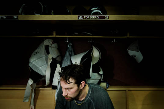 Peter Forsberg meddelade