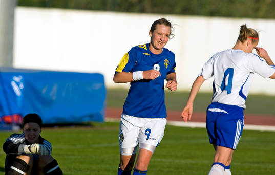 Minna Meriluoto, målvakt, Finland, Therese Lundin,