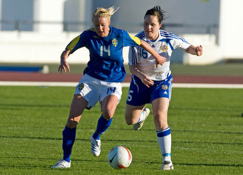 Josefine Öqvist, Sverige, och Taru Laihanen, Finland