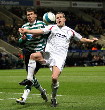 Heidar Helguson, Bolton och Bruno Pereirinha, Sporting