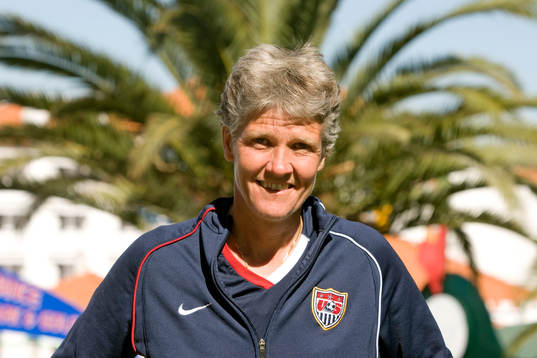 Pia Sundhage, förbundskapten, USA