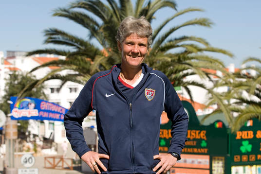 Pia Sundhage, förbundskapten, USA