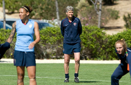 Pia Sundhage, förbundskapten, USA