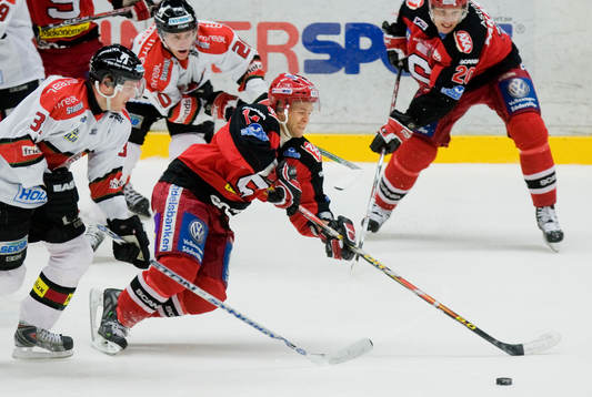 Per Svartvadet, MODO, och Robert Carlsson, Södertälje