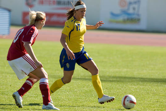 Camilla Sand, Danmark, och Johanna Almgren, Sverige