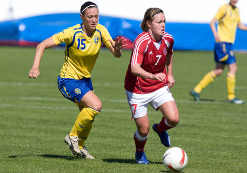 Therese Sjögran, Sverige, och Cathrine Paaske Sörensen,