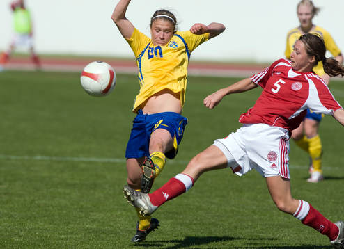 Frida Nordin, Sverige, och Bettina Falk Hansen, Danmark