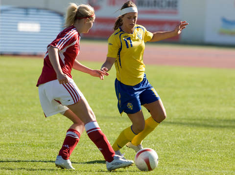 Camilla Sand, Danmark, och Johanna Almgren, Sverige