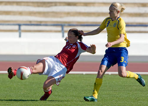 Merete Pedersen, Danmark, och  Stina Segerström, Sverige