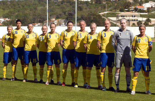Line up, Sveriges startelva
