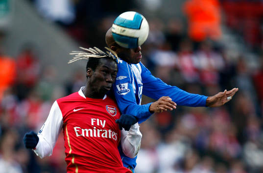 Bacary Sagna, Arsenal och Marlon King, Wigan