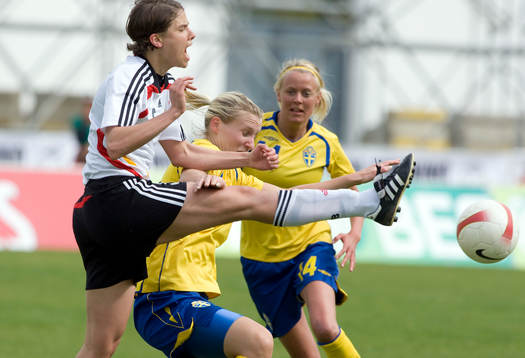 Annike Krahn, Tyskland, Maria Aronsson, Sverige och