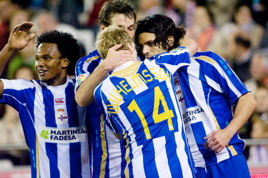Fotboll, La Liga, Spansk liga, Valencia - Deportivo La