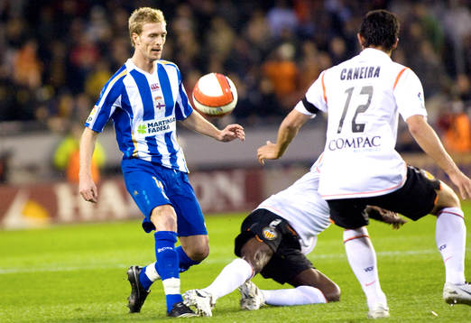 Fotboll, La Liga, Spansk liga, Valencia - Deportivo La