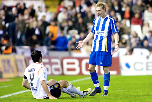 Fotboll, La Liga, Spansk liga, Valencia - Deportivo La