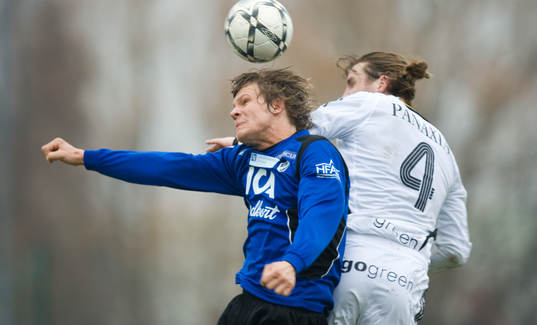 Nils-Eric Johansson, AIK och Alexander Prent, Halmstad,