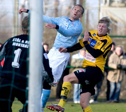 Jonathan Johansson, Malmö och Robin Cederberg, Mjällby
