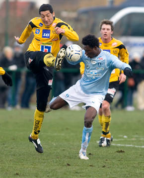Edward Ofere, Malmö och nr 8, Mjällby