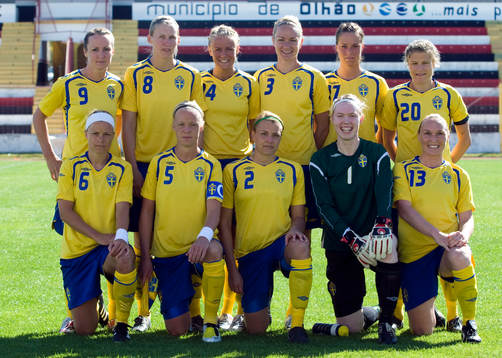 Sveriges startelva. Lagbild