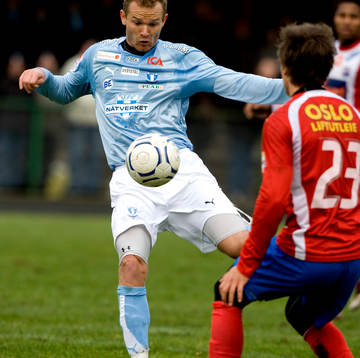 Jonathan Johansson, Malmö och Lars Krisitian Eriksen, Lyn