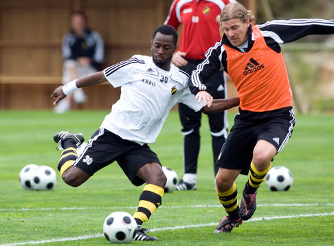 Dulee Johnson och Daniel Tjernström