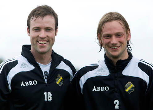 Markus Jonsson, AIK, och Patrik Karlsson, AIK