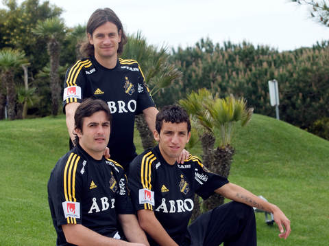 Lukas Valdemarin, Iván Obolo och Jorge Ortiz