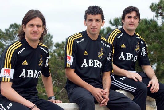 Iván Obolo,  Jorge Ortiz och Lukas Valdemarin