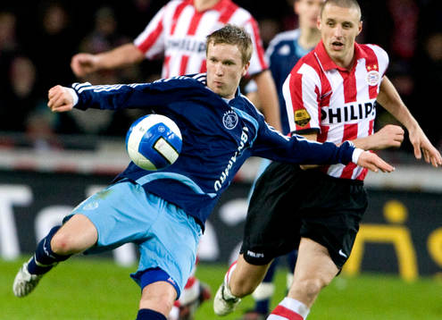 Rasmus Lindgren, Ajax och Timmy Simons, Eindhoven