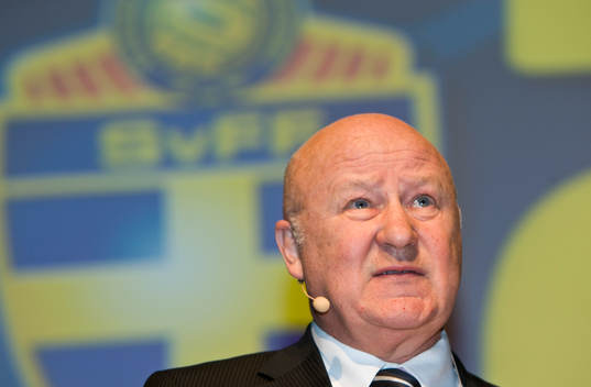 Lars-Åke Lagrell, ordförande, Svenska Fotbollförbundet