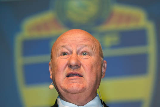 Lars-Åke Lagrell, ordförande, Svenska Fotbollförbundet