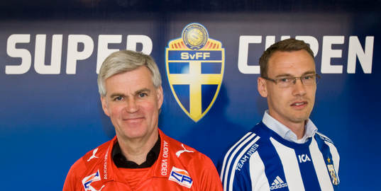 Kurt-Arne Nanne Bergstrand, tränare, Kalmar, och Jonas