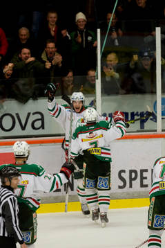 Mattias Sjögren, Rögle, jubel