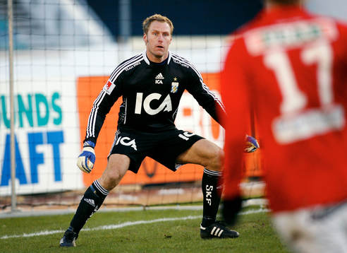 Kim Christensen, målvakt Göteborg