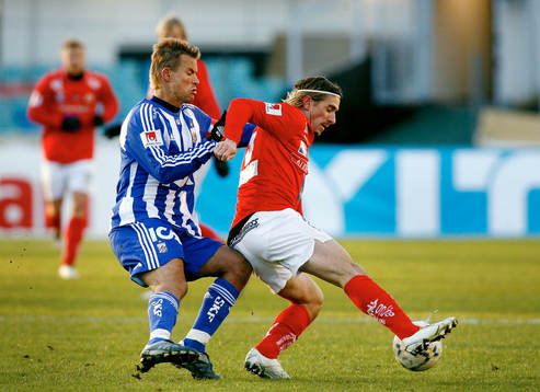 Niclas Alexandersson, Göteborg och Cesar Santin, Kalmar