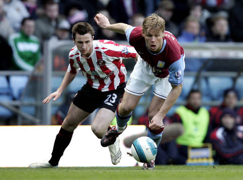 Roy O'Donovan, Sunderland och Martin Laursen, Aston Villa