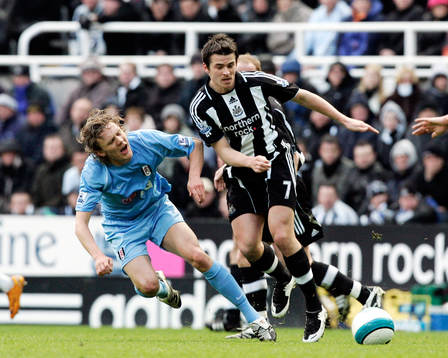 Joey Barton, Newcastle och Jimmy Bullard Fulham