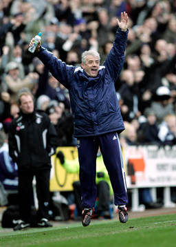 Kevin Keegan, tränare, jubel