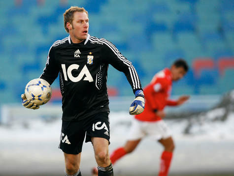 Kim Christensen, målvakt Göteborg