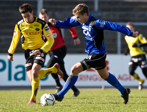Elmin Kurbegovic, Elfsborg och Martin Fribrock, Halmstad
