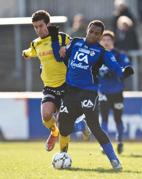 Anselmo, Halmstad och Elmin Kurbegovic, Elfsborg