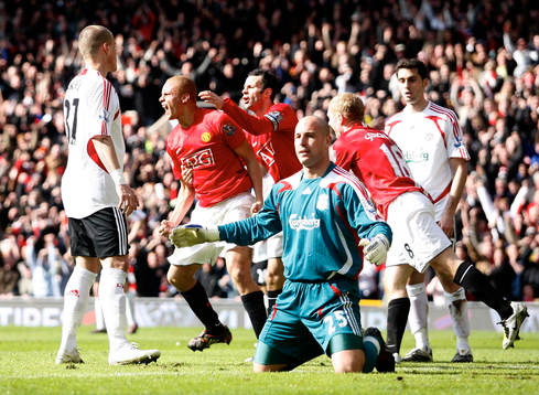 Fotboll, engelsk, Premier League, Manchester United -