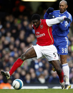 Nicolas Anelka, Chelsea och Kolo Toure, Arsenal