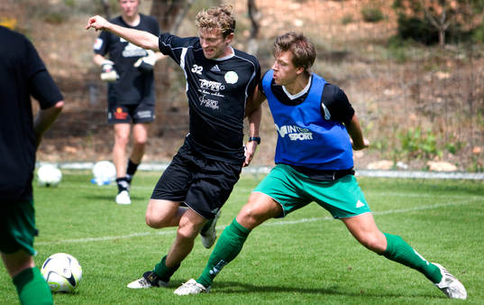 Jesper Blomqvist, tränare, var med och spelade på