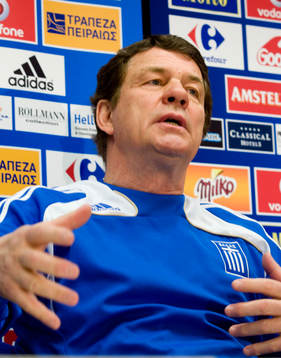 Otto Rehhagel, förbundskapten, Grekland