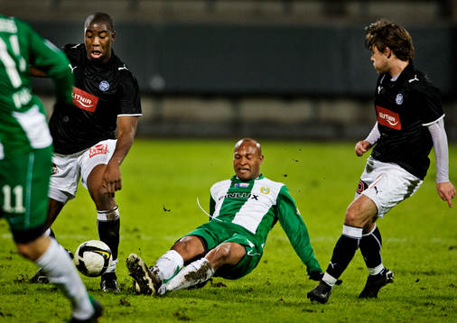 Christian Traoré, Hammarby, faller platt