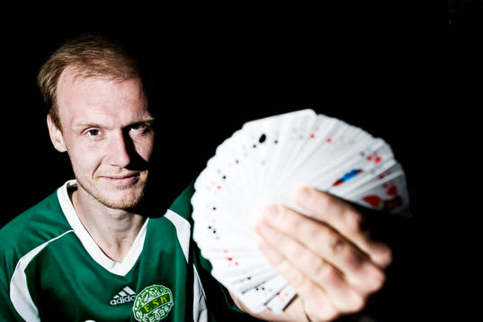 Fotboll, Mikael Andersson, Enköping har poker som ett
