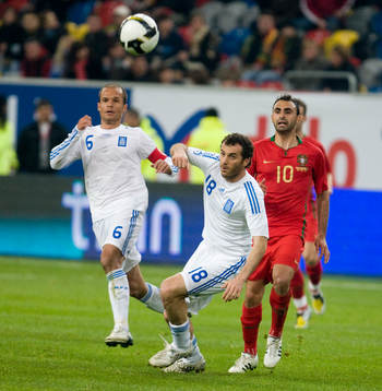Basinas, Goumas, Grekland och Carlos Martins, Portugal