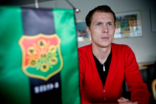 Fredrik Lundgren, lagkapten i Gais